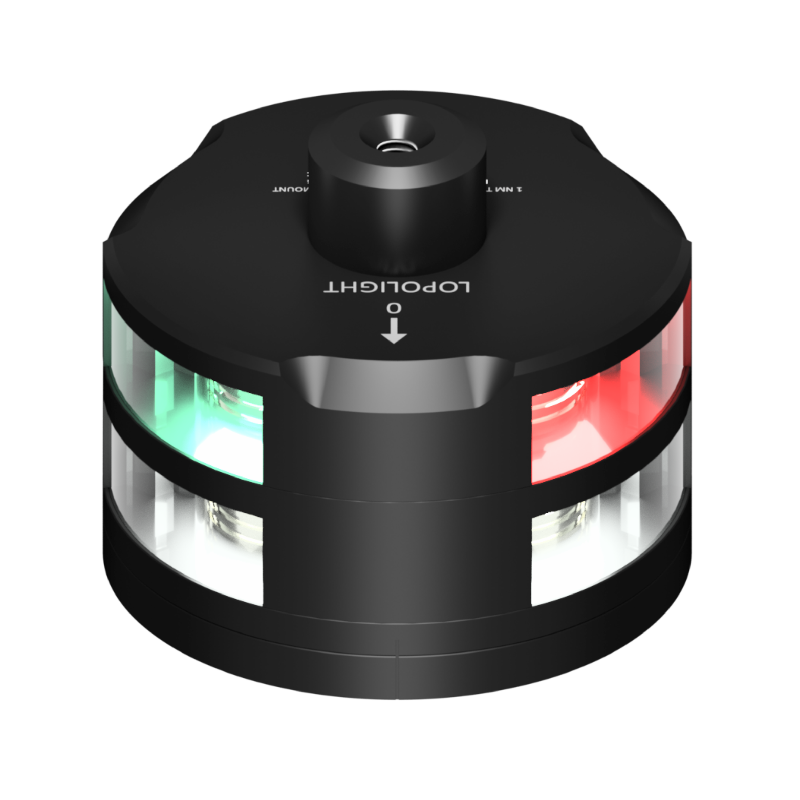 Tri-anchor, windex mnt+light black w/FB base